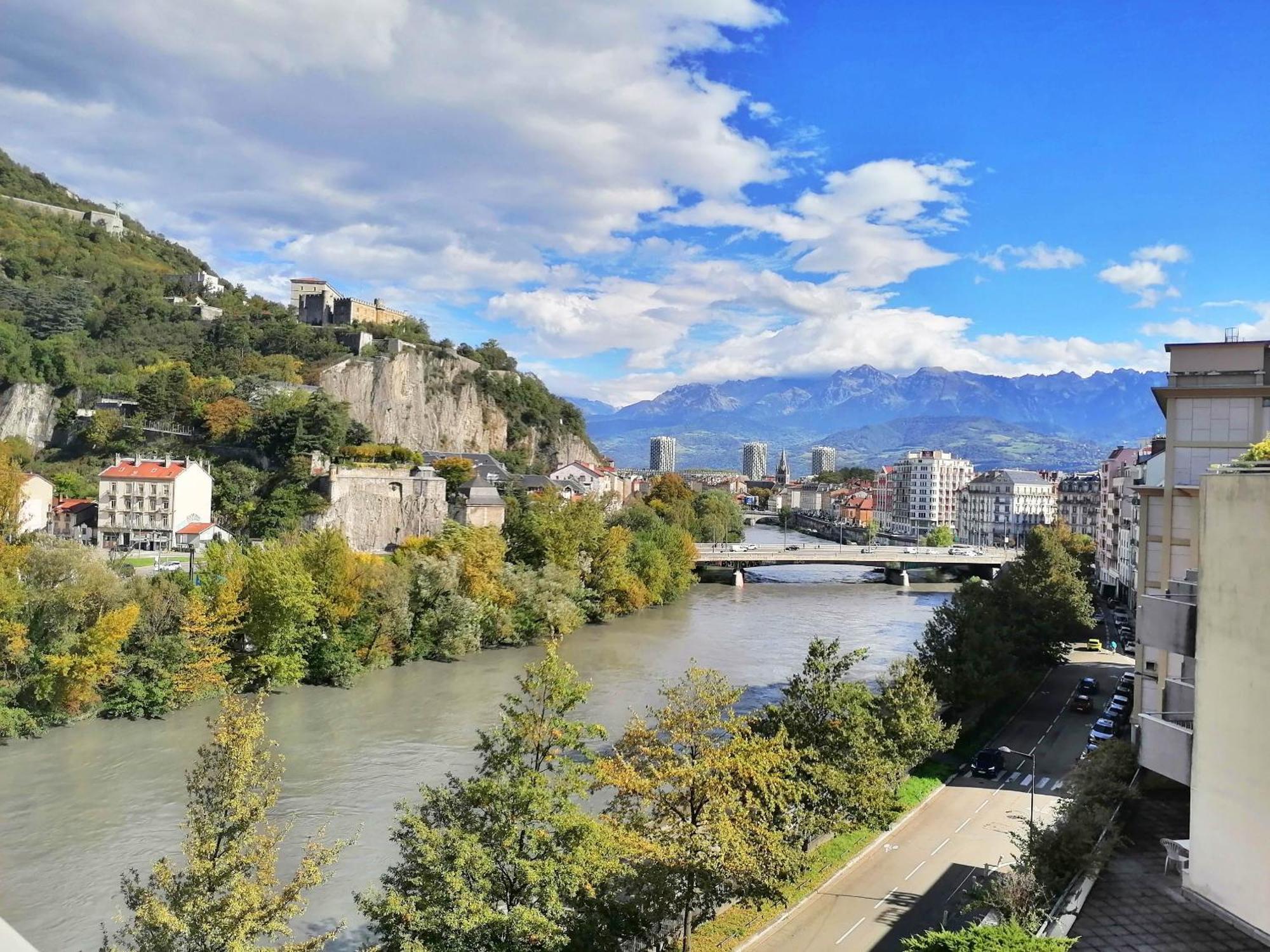 Appartement Hagaki Vue Panoramique Proche Gare Netflix Grenoble Exterior foto